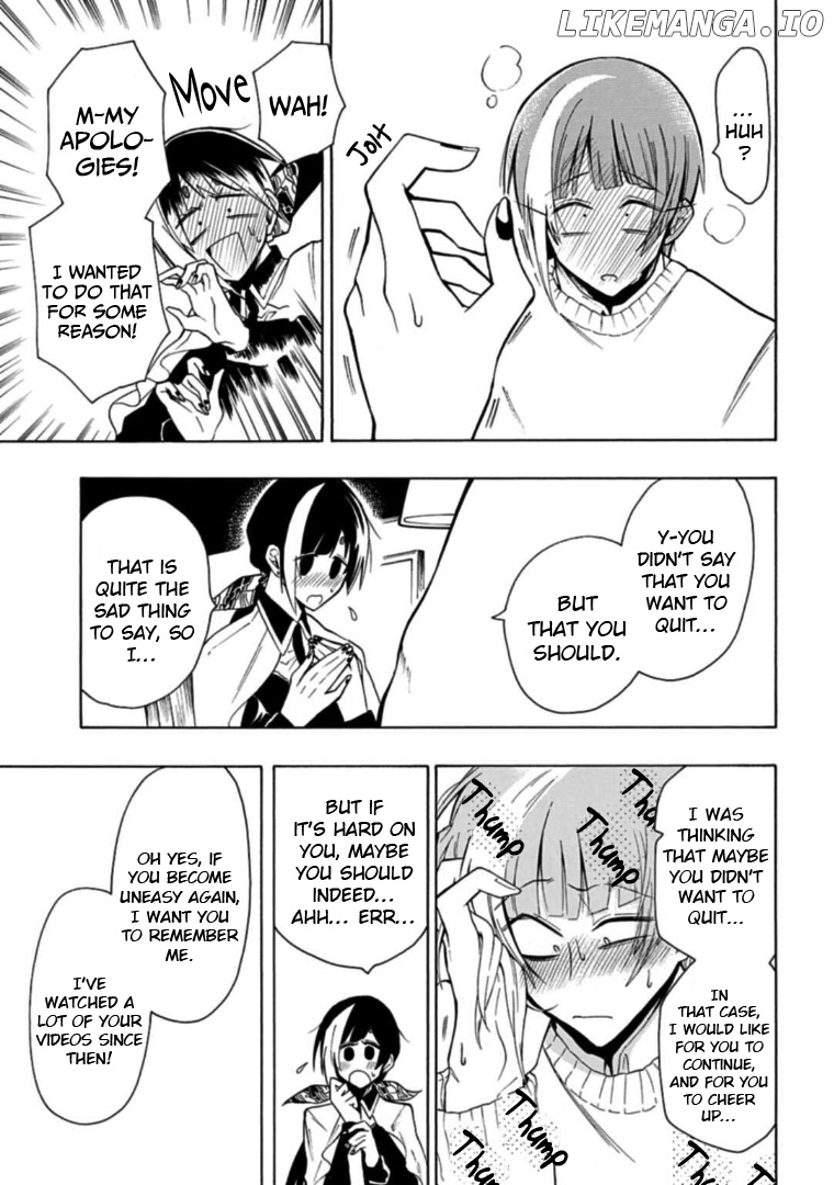 Gachi Koi Nenchakujuu: Net Haishinsha no Kanojo ni naritakute chapter 25 - page 15