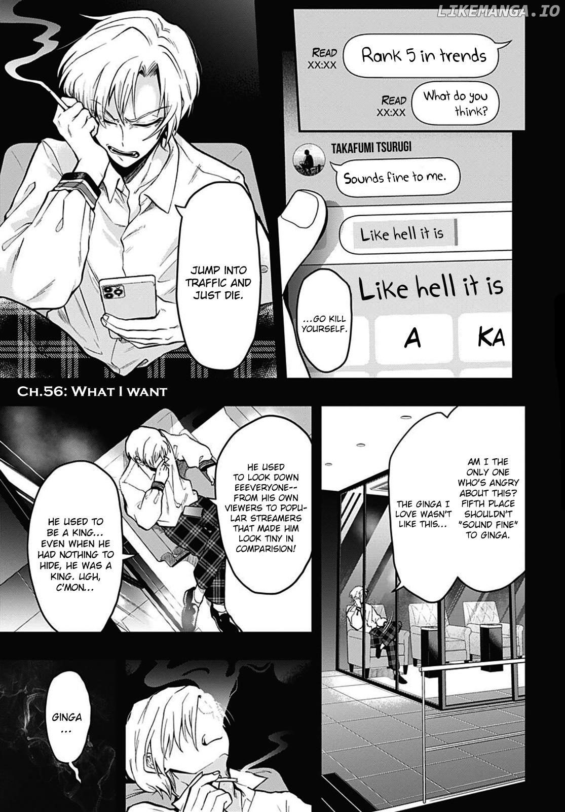 Gachi Koi Nenchakujuu: Net Haishinsha no Kanojo ni naritakute chapter 56 - page 1