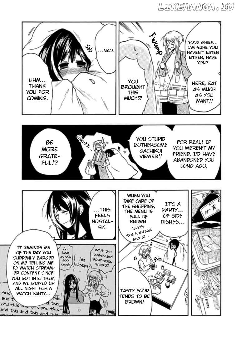Gachi Koi Nenchakujuu: Net Haishinsha no Kanojo ni naritakute chapter 29 - page 13