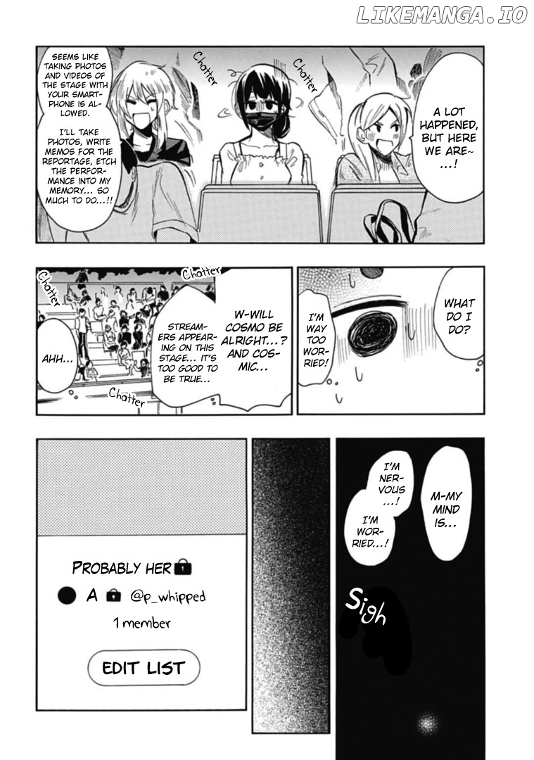 Gachi Koi Nenchakujuu: Net Haishinsha no Kanojo ni naritakute chapter 36 - page 12