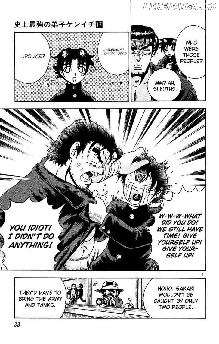 History's Strongest Disciple Kenichi Chapter 145 - page 11