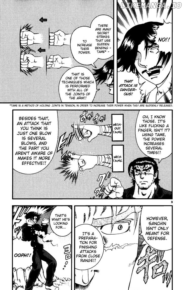 History's Strongest Disciple Kenichi Chapter 87 - page 9