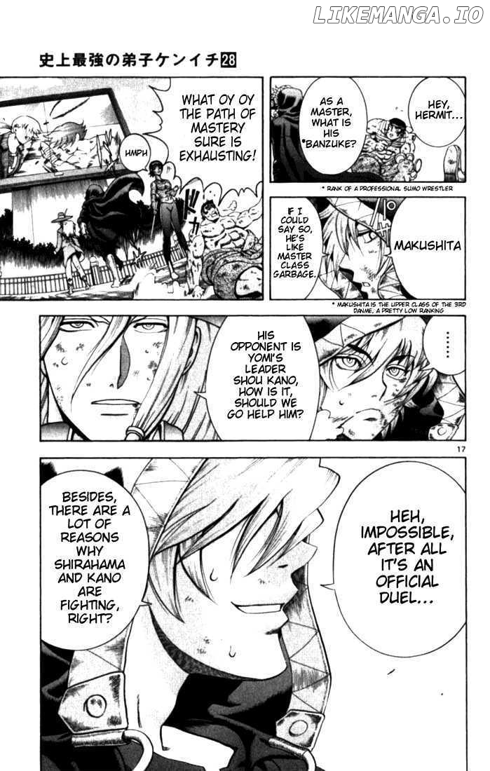 History's Strongest Disciple Kenichi Chapter 256 - page 15