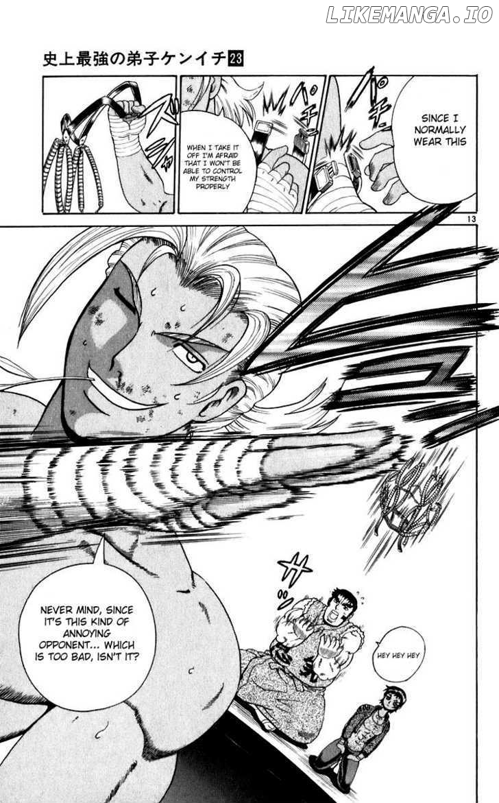 History's Strongest Disciple Kenichi Chapter 204 - page 13