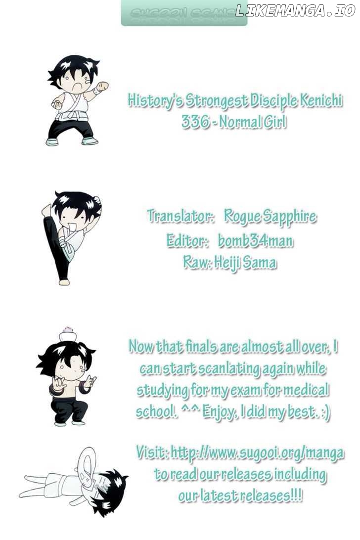 History's Strongest Disciple Kenichi Chapter 336 - page 1