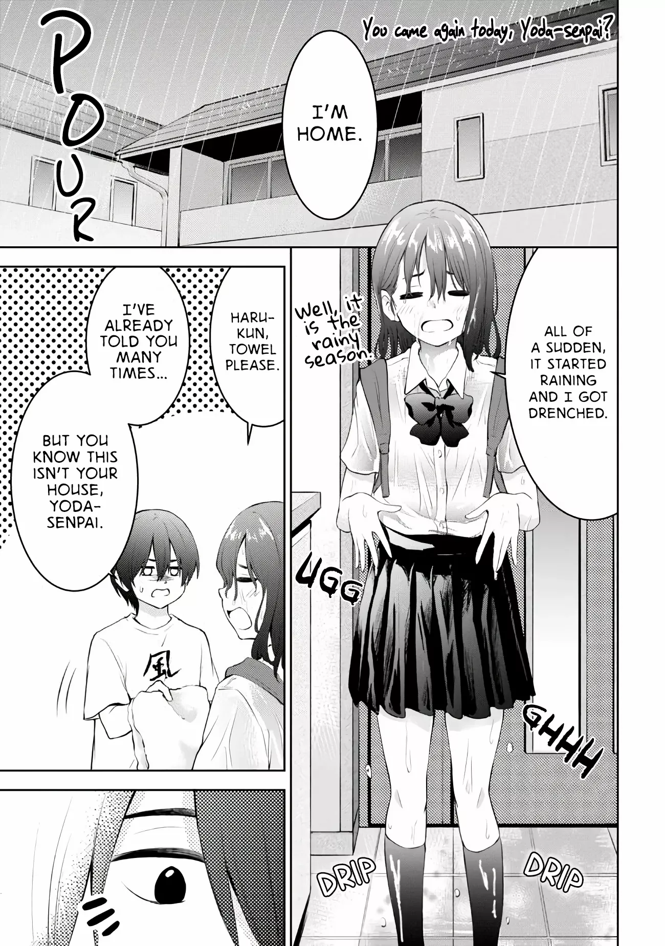 You came again today, Yoda-senpai? Chapter 3 - page 1