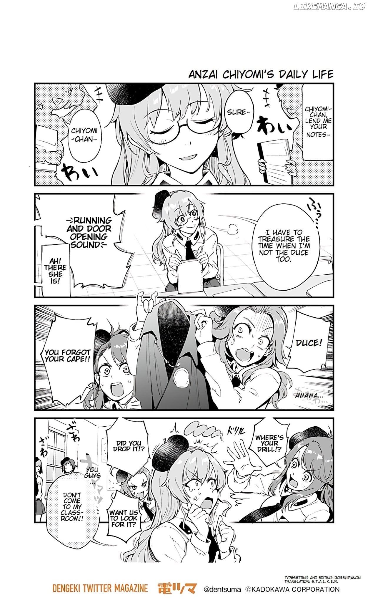 Girls und Panzer: Avanti! Anzio Koukou chapter 1 - page 1