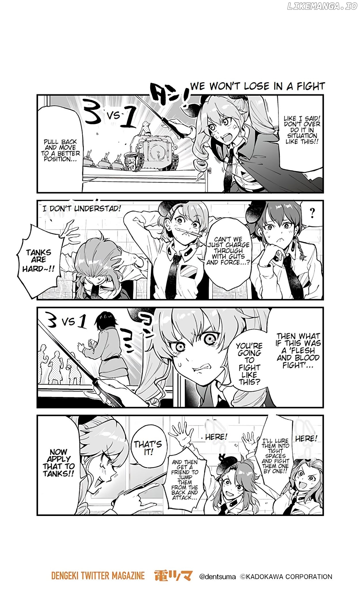Girls und Panzer: Avanti! Anzio Koukou chapter 1 - page 4