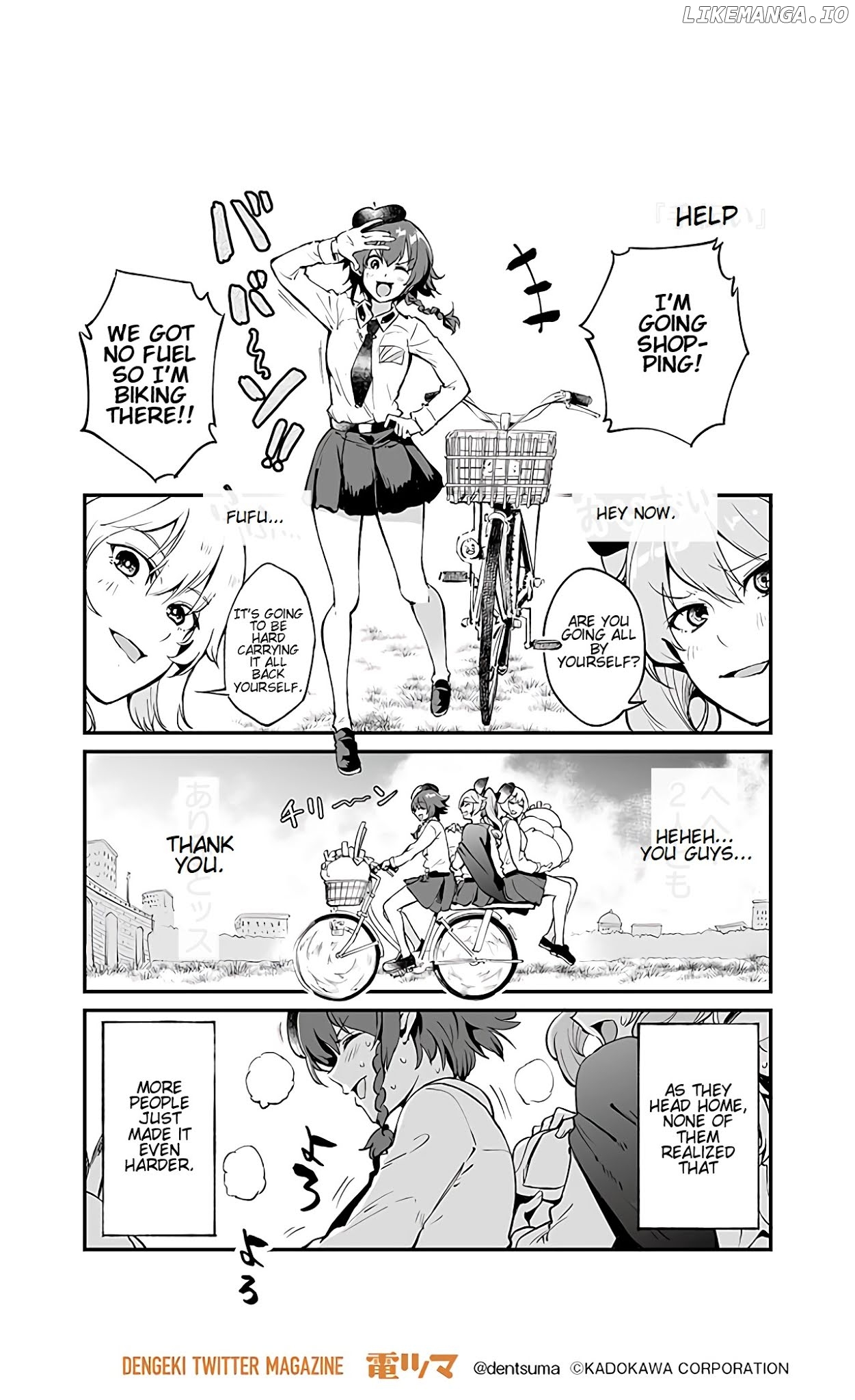 Girls und Panzer: Avanti! Anzio Koukou chapter 1 - page 5