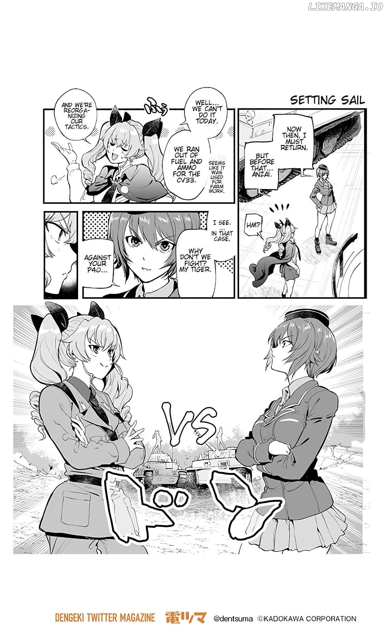 Girls und Panzer: Avanti! Anzio Koukou chapter 2 - page 1