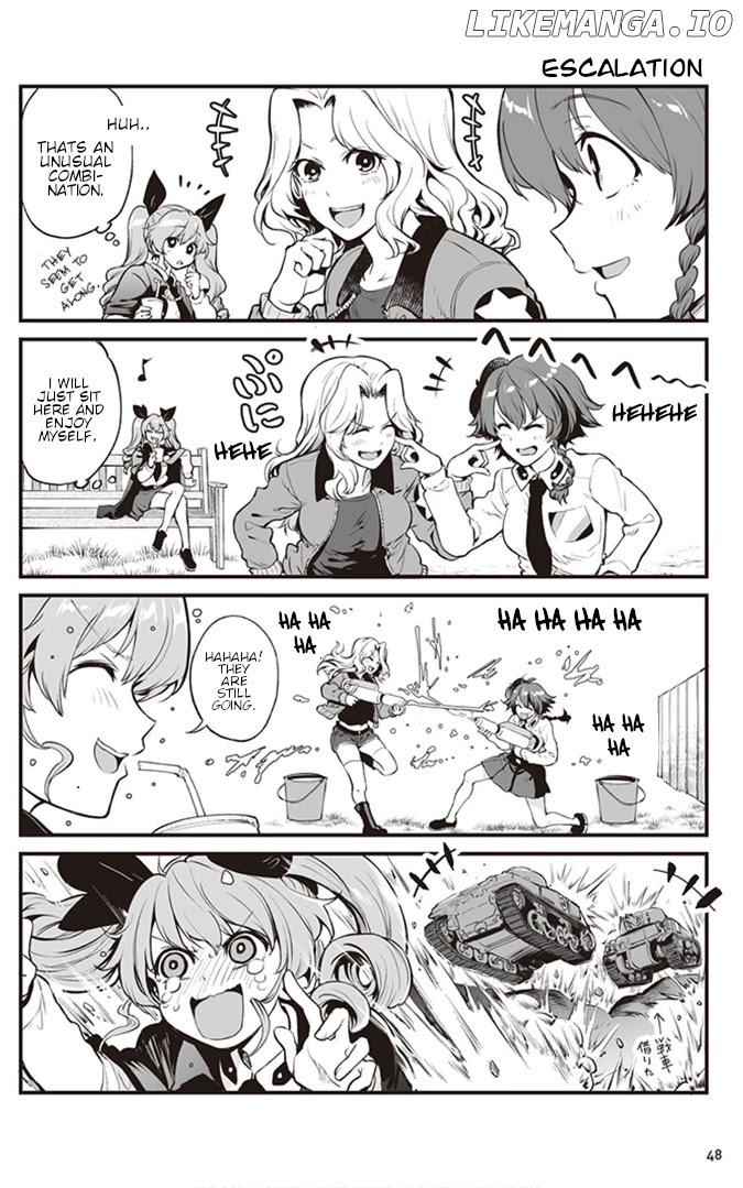 Girls und Panzer: Avanti! Anzio Koukou chapter 2.1 - page 4