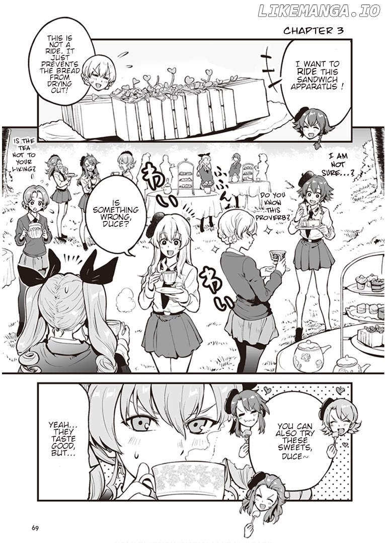 Girls und Panzer: Avanti! Anzio Koukou chapter 3 - page 1
