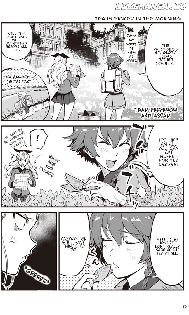 Girls und Panzer: Avanti! Anzio Koukou chapter 3.2 - page 4