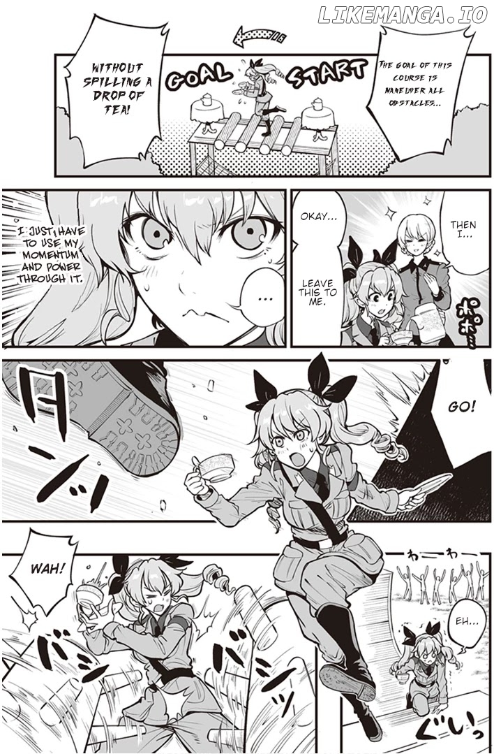Girls und Panzer: Avanti! Anzio Koukou chapter 3.4 - page 1