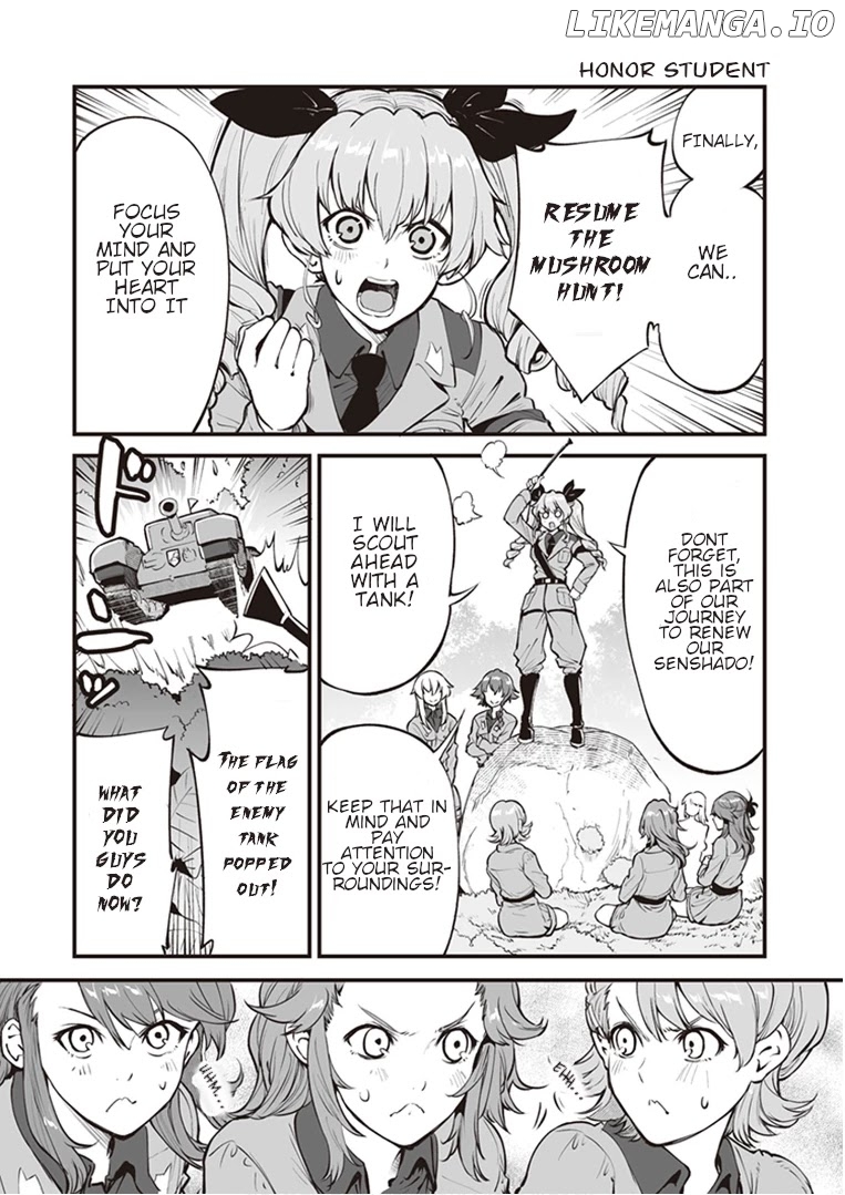 Girls und Panzer: Avanti! Anzio Koukou chapter 3.4 - page 4