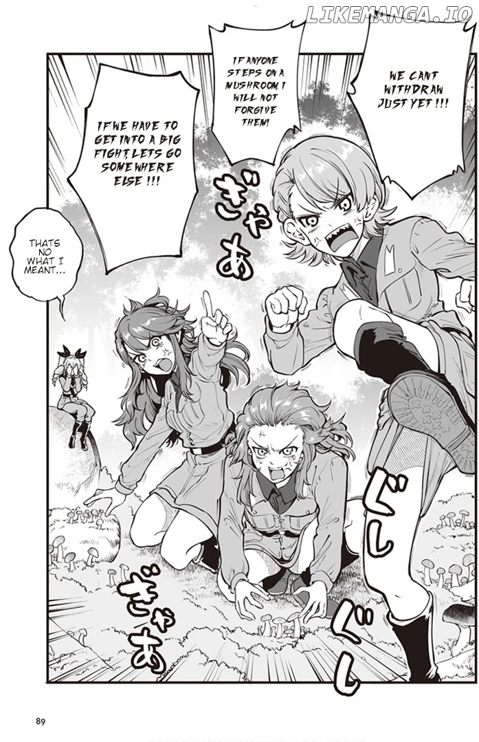 Girls und Panzer: Avanti! Anzio Koukou chapter 3.5 - page 1