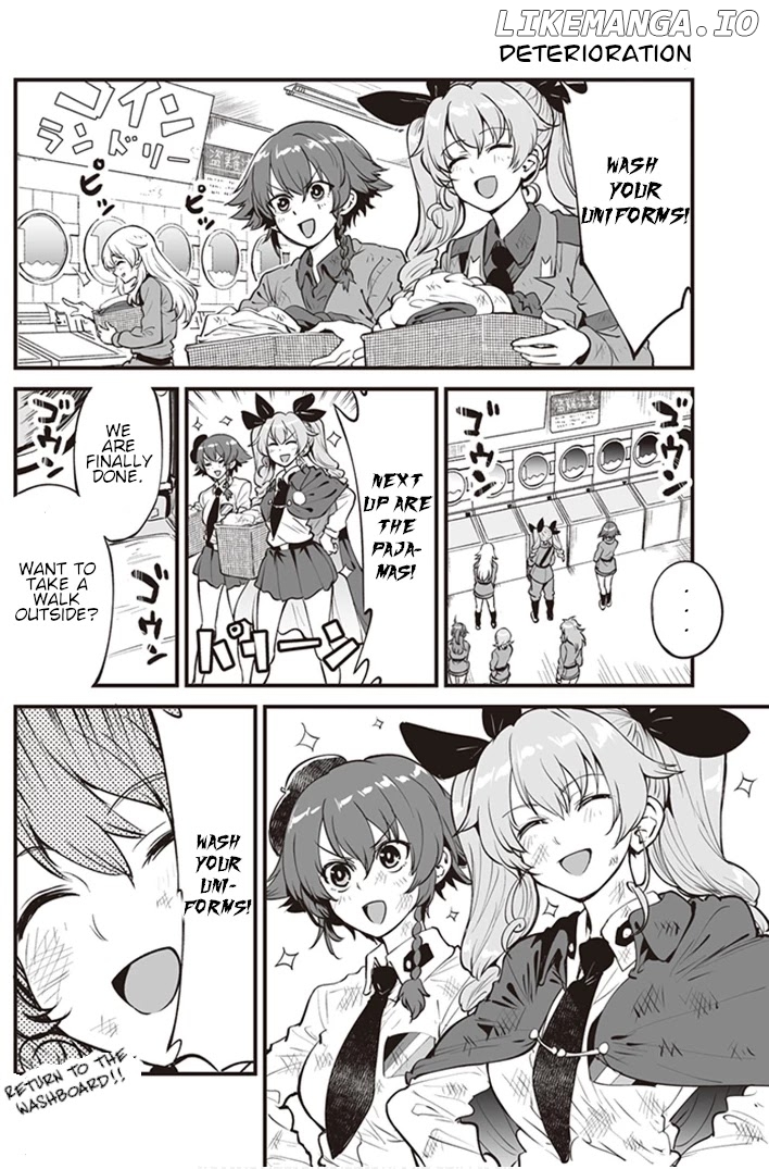 Girls und Panzer: Avanti! Anzio Koukou chapter 4.1 - page 4