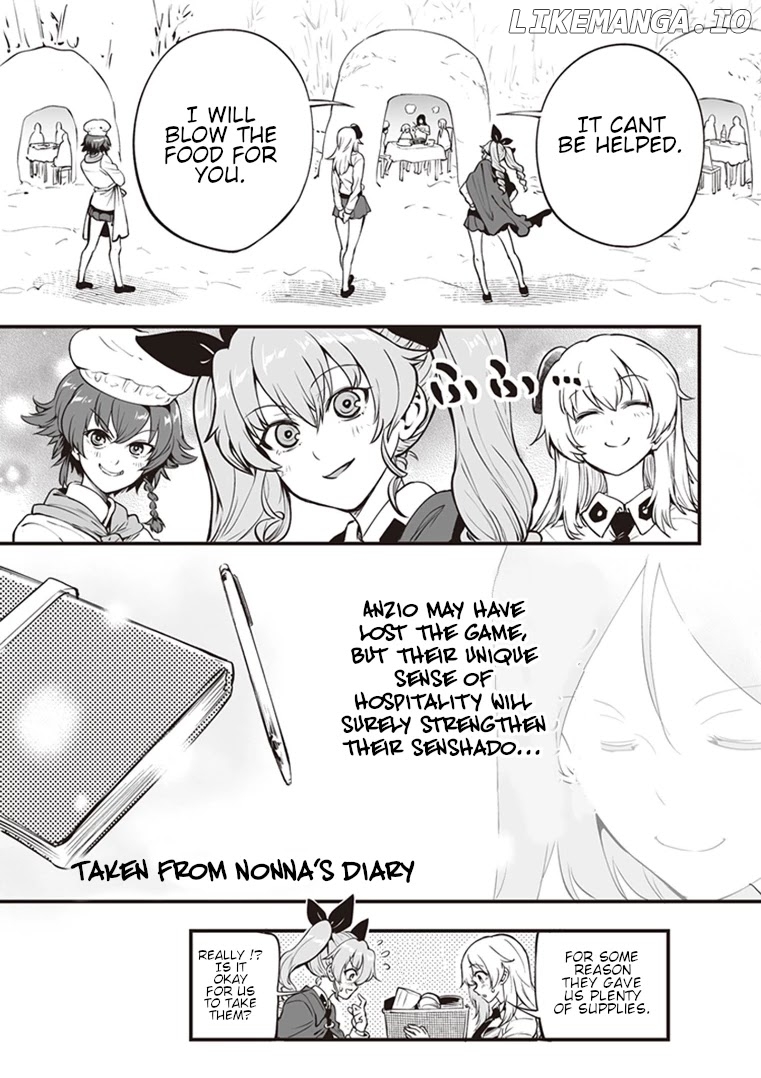 Girls und Panzer: Avanti! Anzio Koukou chapter 4.8 - page 1