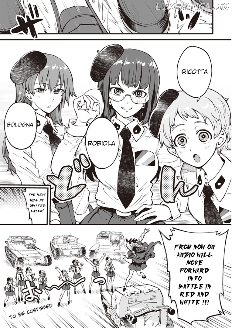 Girls und Panzer: Avanti! Anzio Koukou chapter 4.8 - page 5