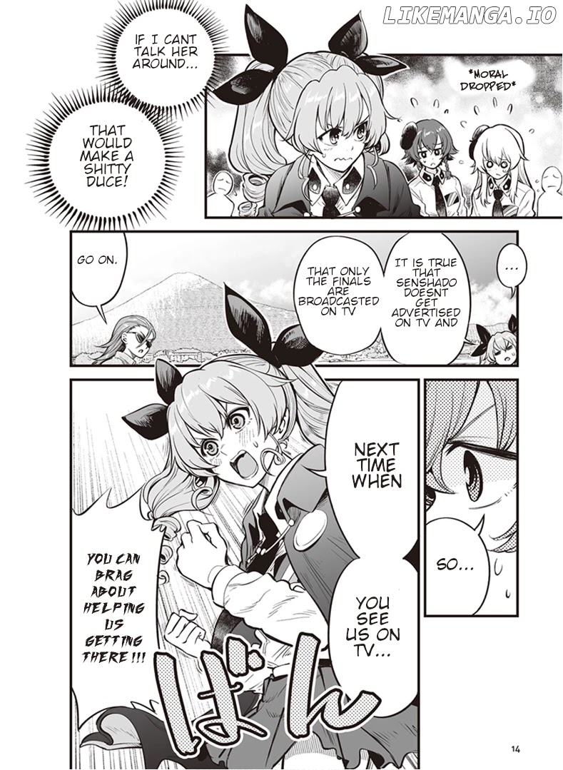 Girls und Panzer: Avanti! Anzio Koukou chapter 5.3 - page 4