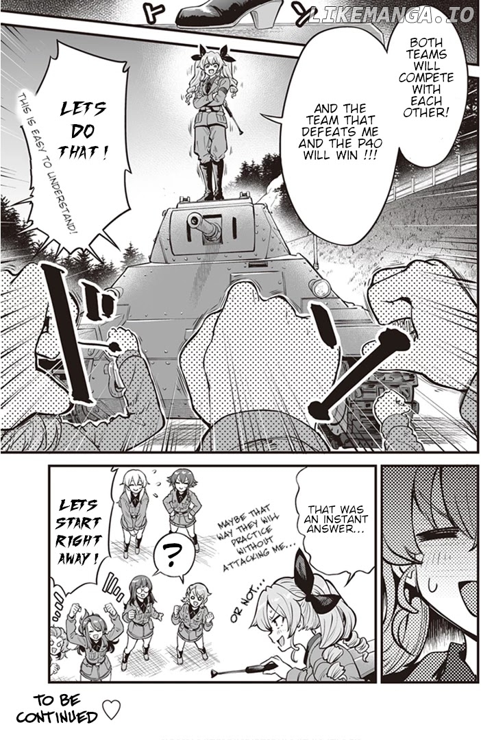 Girls und Panzer: Avanti! Anzio Koukou chapter 5.6 - page 1