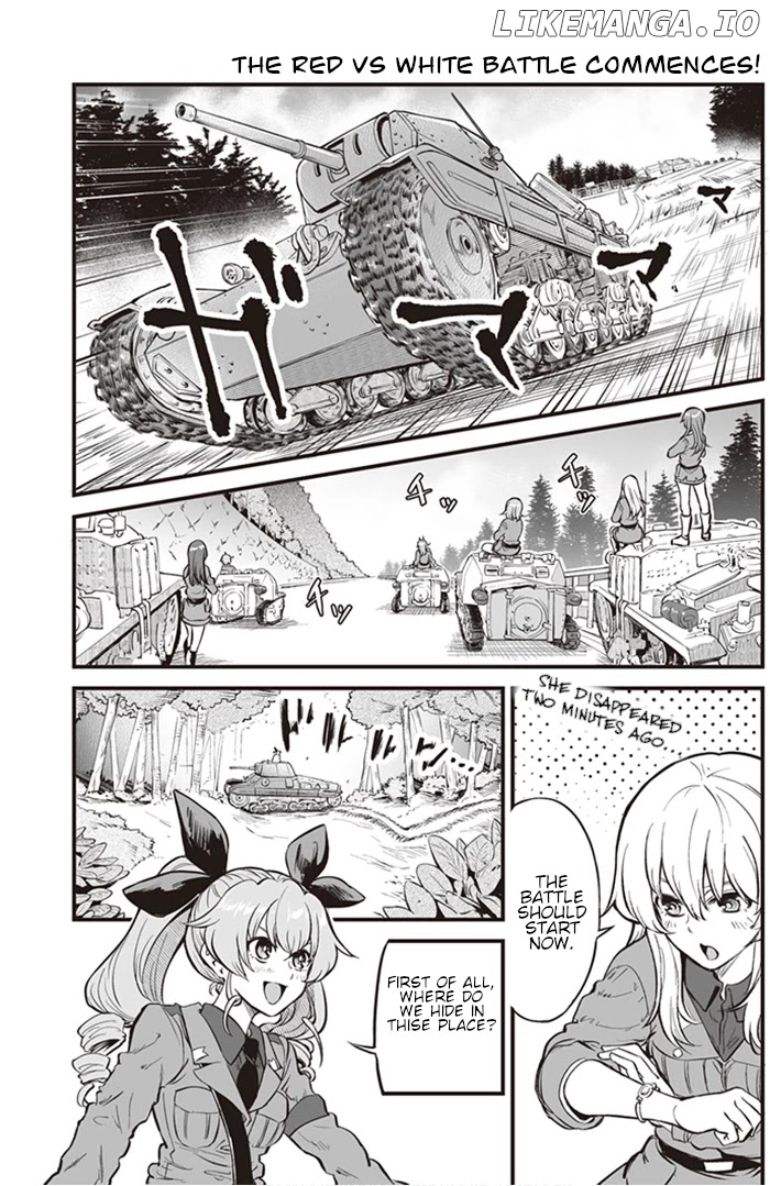 Girls und Panzer: Avanti! Anzio Koukou chapter 5.6 - page 2