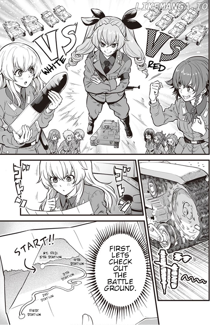 Girls und Panzer: Avanti! Anzio Koukou chapter 5.6 - page 3