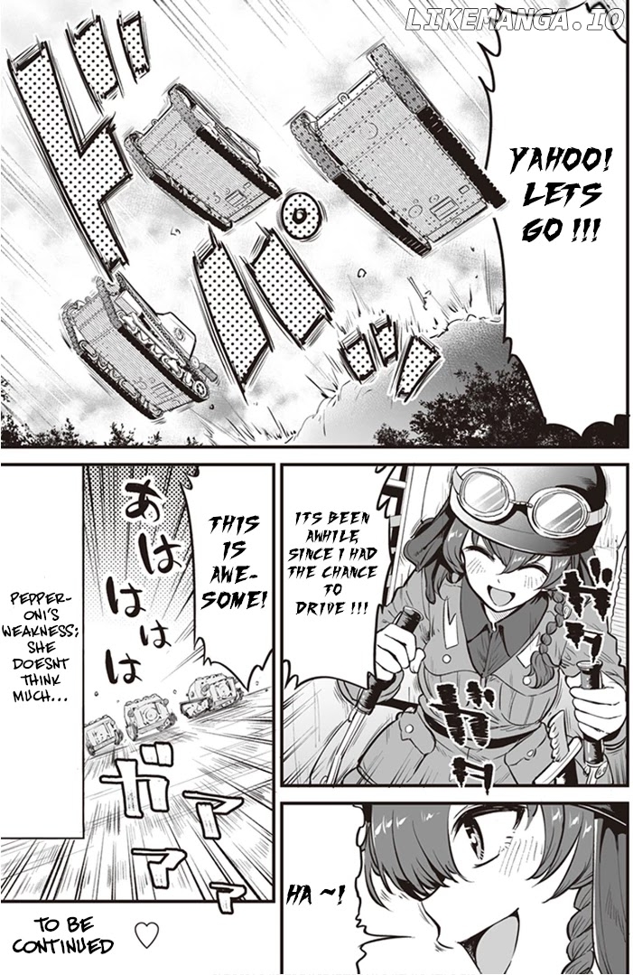 Girls und Panzer: Avanti! Anzio Koukou chapter 5.7 - page 1
