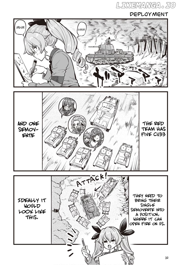 Girls und Panzer: Avanti! Anzio Koukou chapter 5.8 - page 2