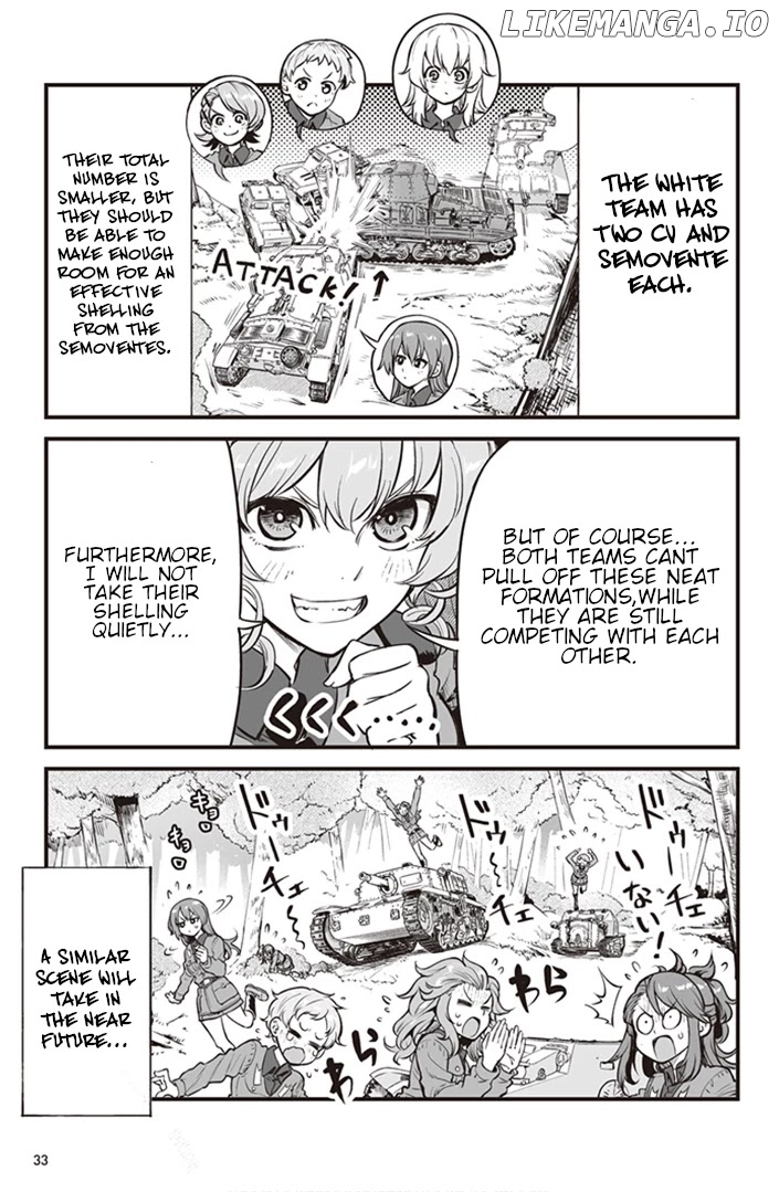 Girls und Panzer: Avanti! Anzio Koukou chapter 5.8 - page 3