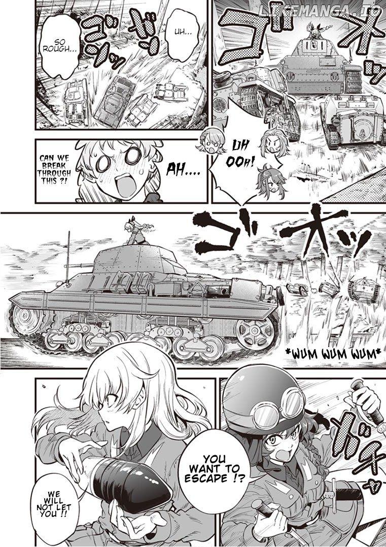 Girls und Panzer: Avanti! Anzio Koukou chapter 5.9 - page 2