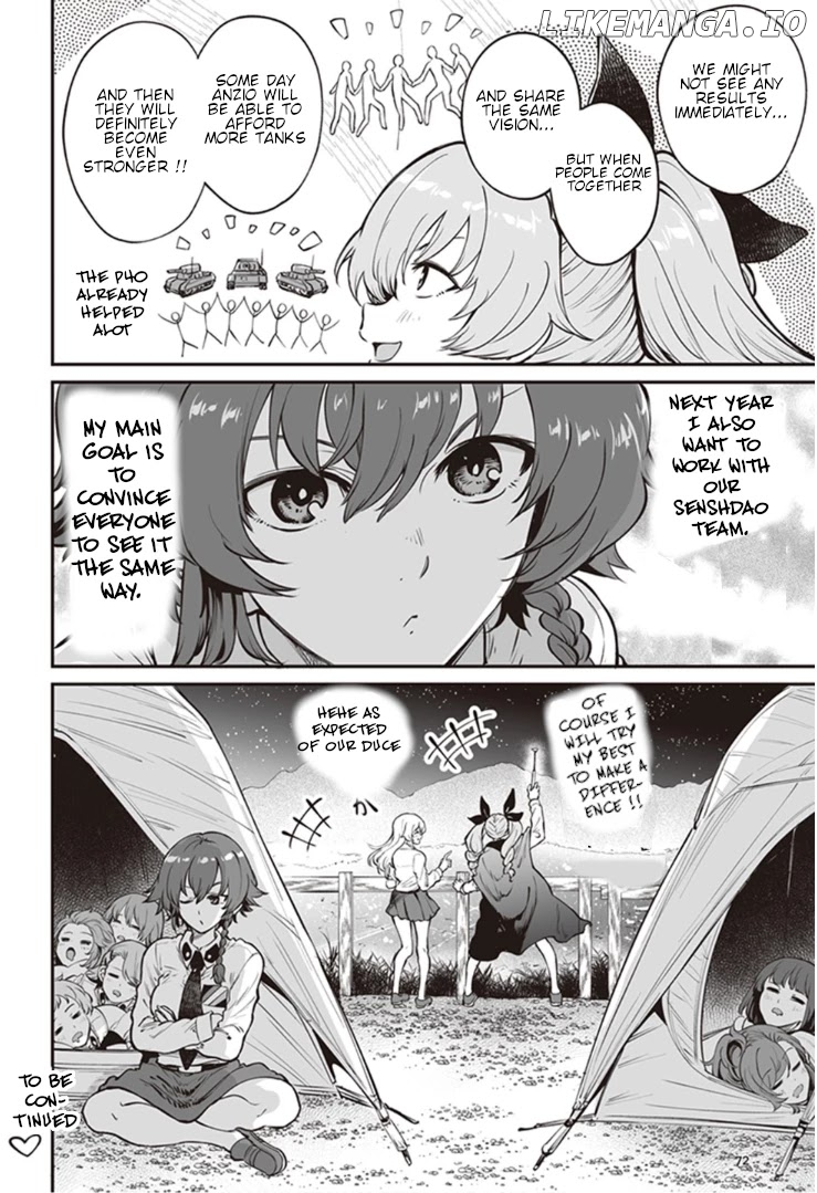 Girls und Panzer: Avanti! Anzio Koukou chapter 6.4 - page 6