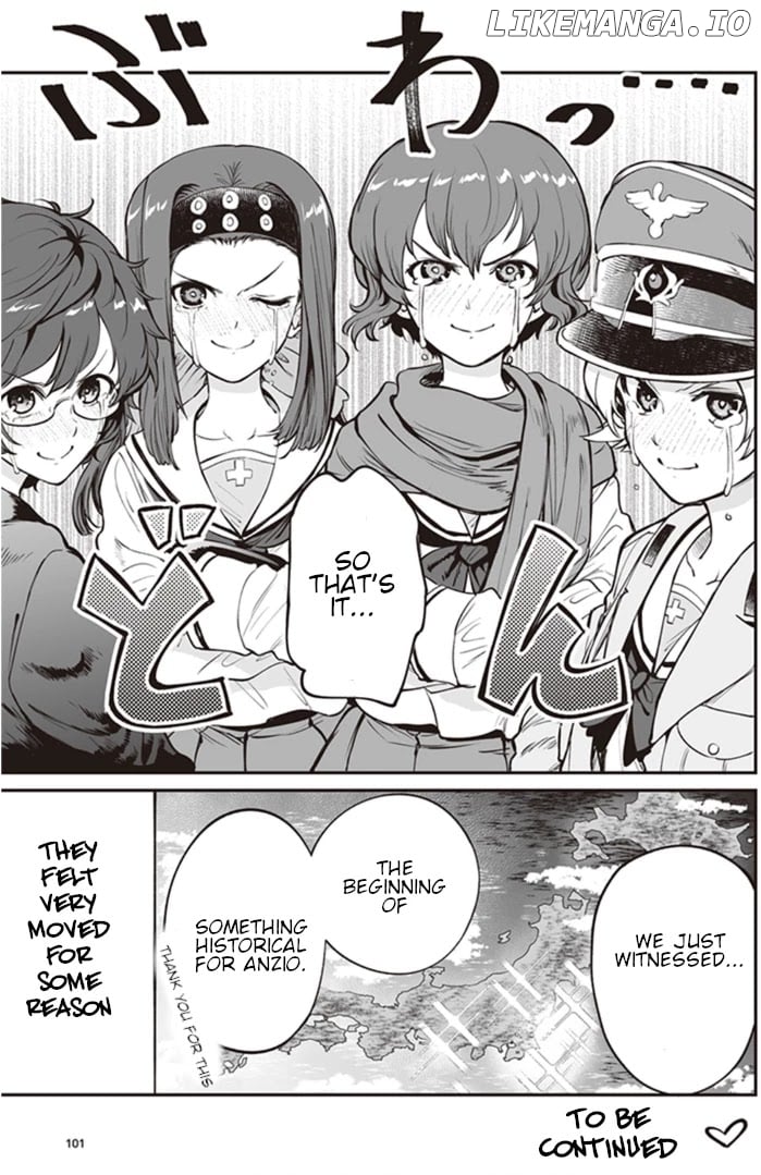 Girls und Panzer: Avanti! Anzio Koukou chapter 7.6 - page 5