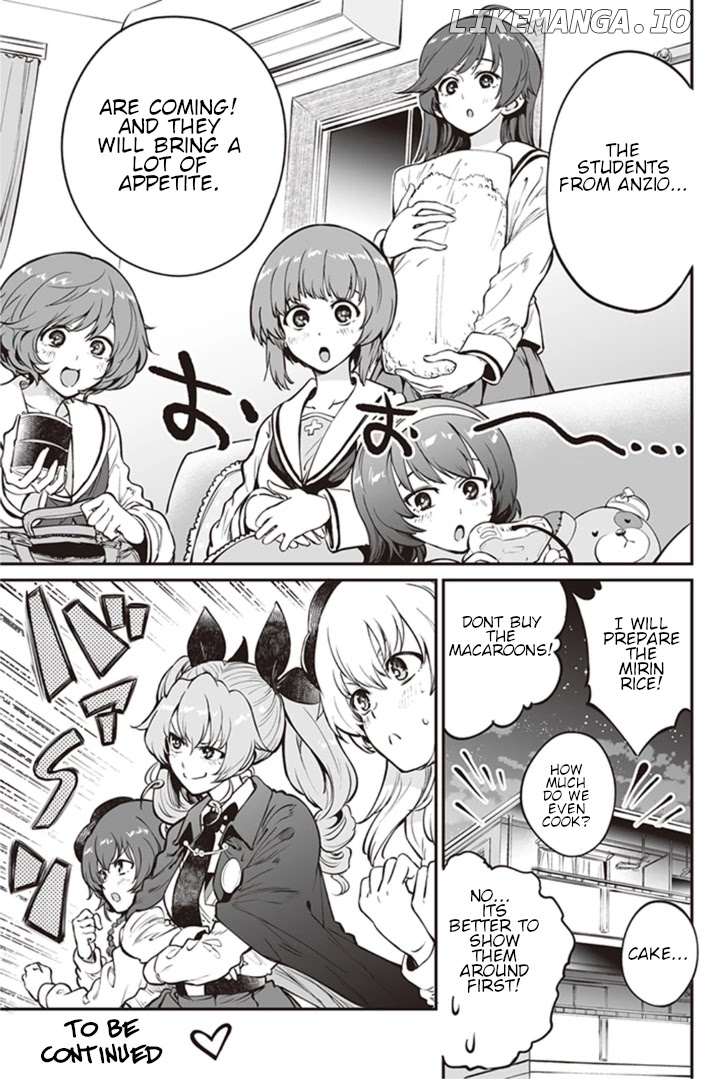 Girls und Panzer: Avanti! Anzio Koukou chapter 7.7 - page 4