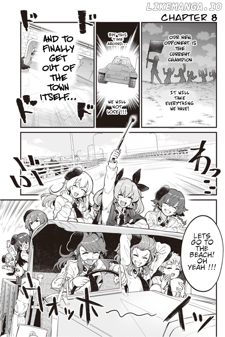 Girls und Panzer: Avanti! Anzio Koukou chapter 8 - page 1