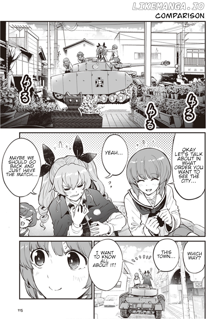 Girls und Panzer: Avanti! Anzio Koukou chapter 8.2 - page 1