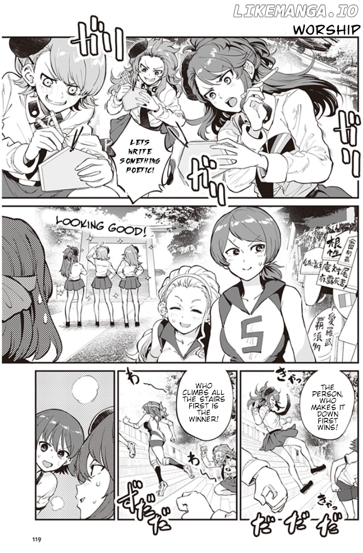 Girls und Panzer: Avanti! Anzio Koukou chapter 8.2 - page 5