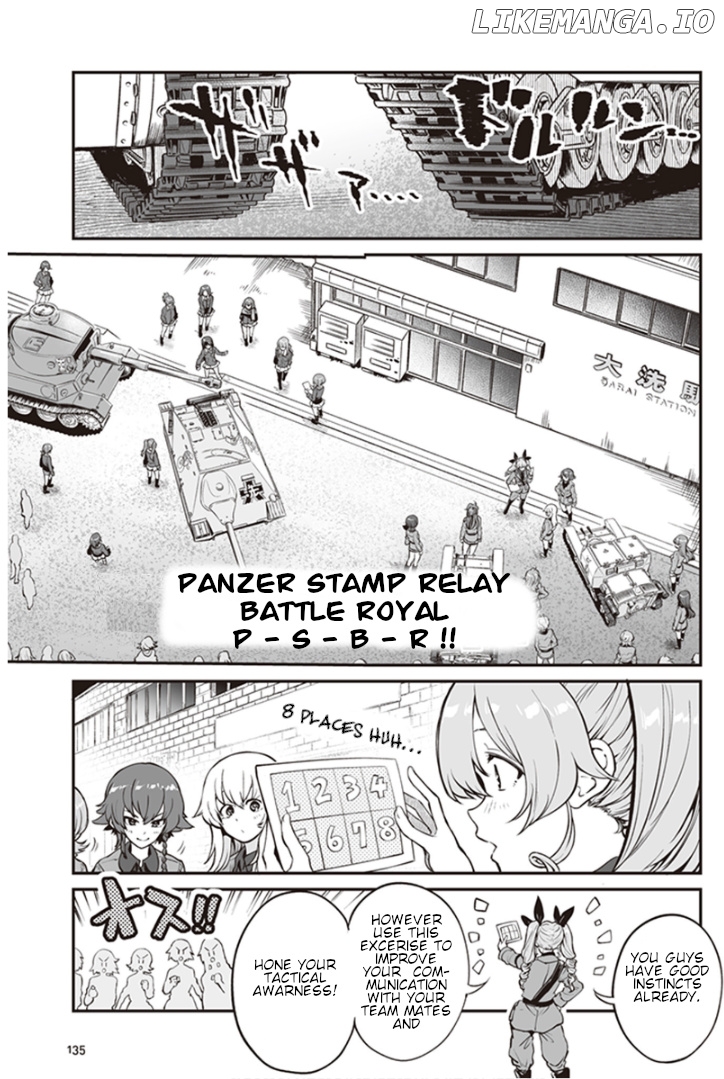 Girls und Panzer: Avanti! Anzio Koukou chapter 8.3 - page 7