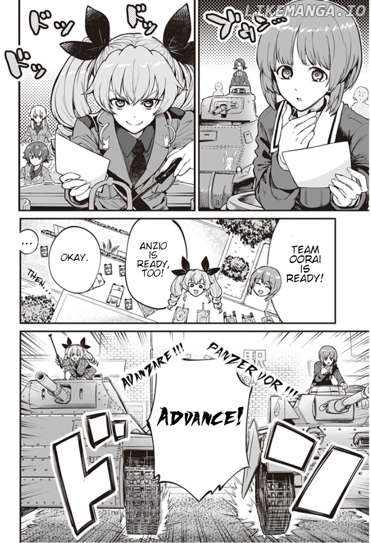 Girls und Panzer: Avanti! Anzio Koukou chapter 8.3 - page 8