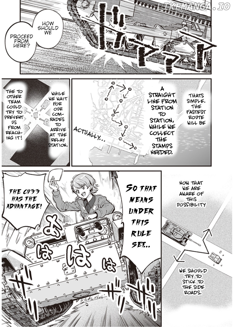 Girls und Panzer: Avanti! Anzio Koukou chapter 8.4 - page 1