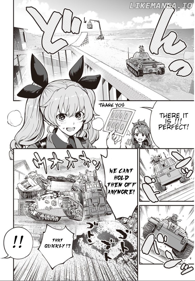 Girls und Panzer: Avanti! Anzio Koukou chapter 8.5 - page 6