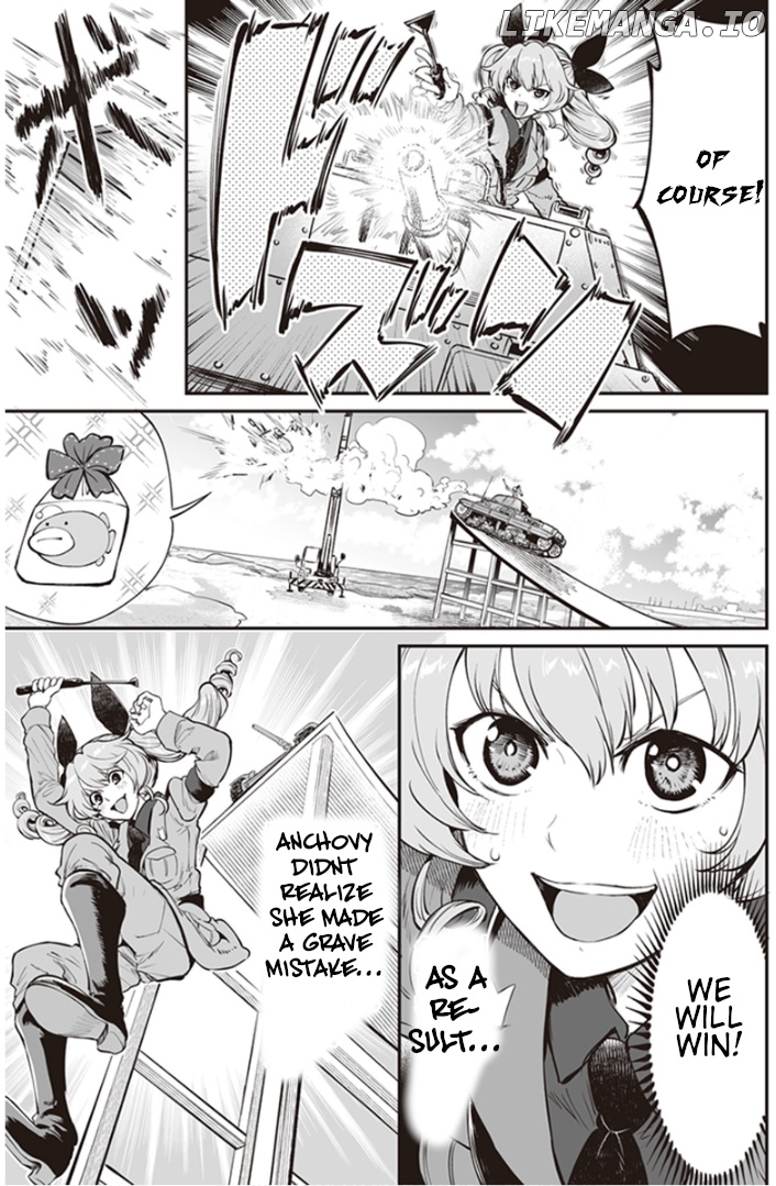 Girls und Panzer: Avanti! Anzio Koukou chapter 8.5 - page 7