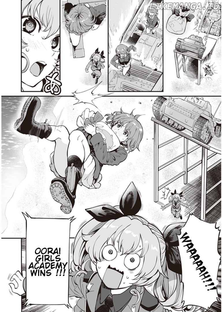 Girls und Panzer: Avanti! Anzio Koukou chapter 8.5 - page 8