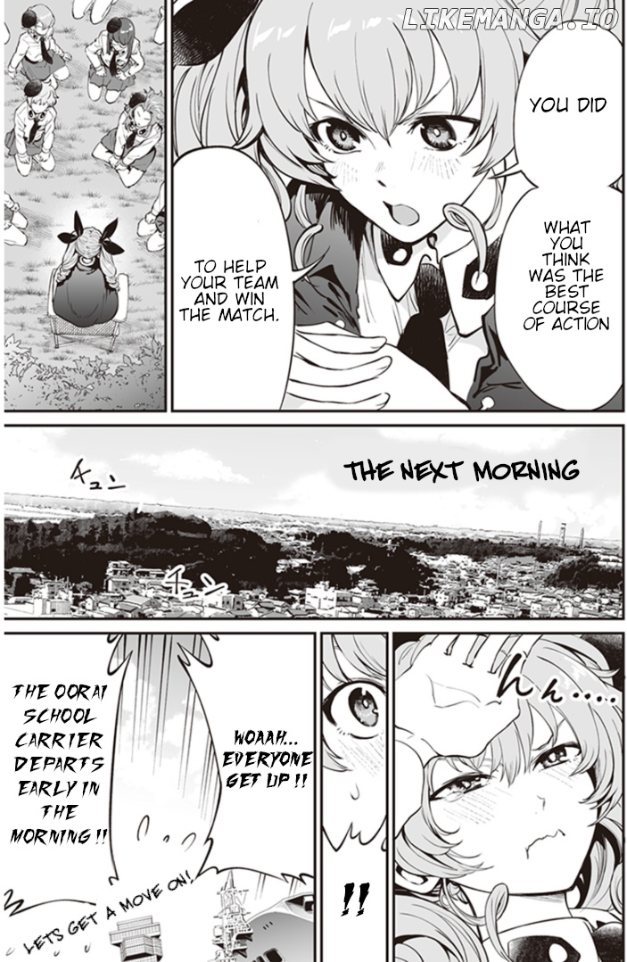 Girls und Panzer: Avanti! Anzio Koukou chapter 8.6 - page 7