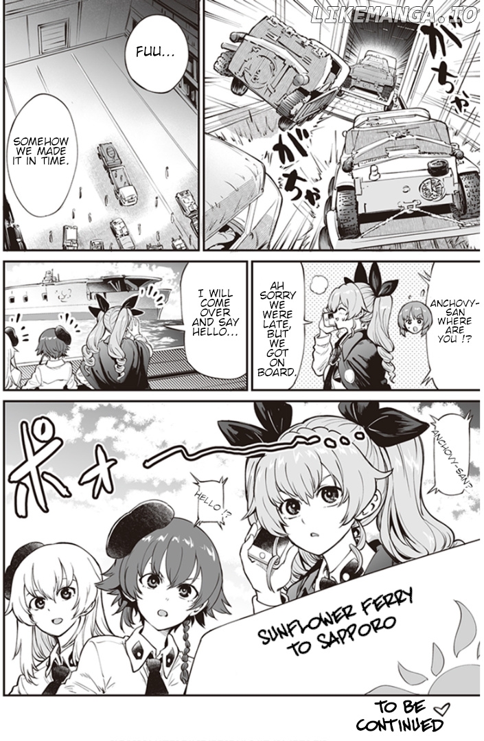 Girls und Panzer: Avanti! Anzio Koukou chapter 8.6 - page 8