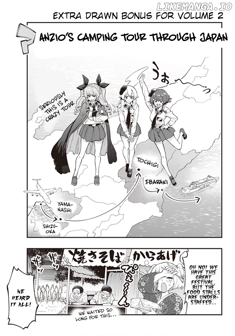 Girls und Panzer: Avanti! Anzio Koukou chapter 8.7 - page 1