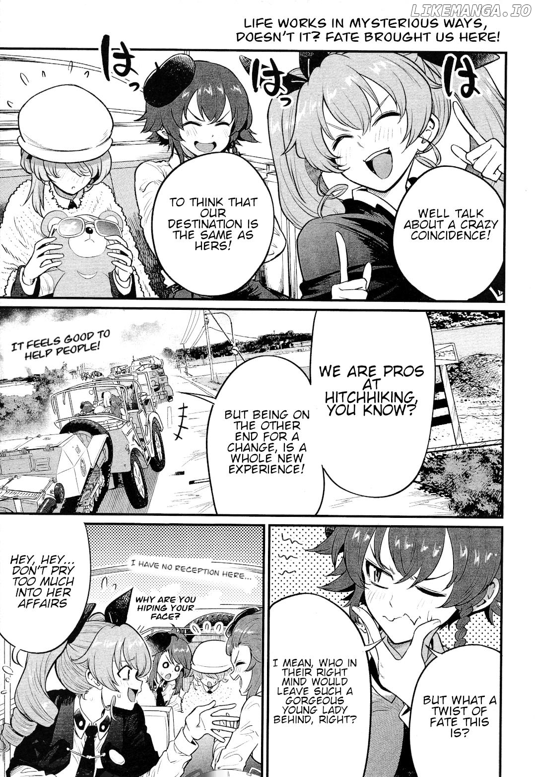 Girls und Panzer: Avanti! Anzio Koukou chapter 9.1 - page 17