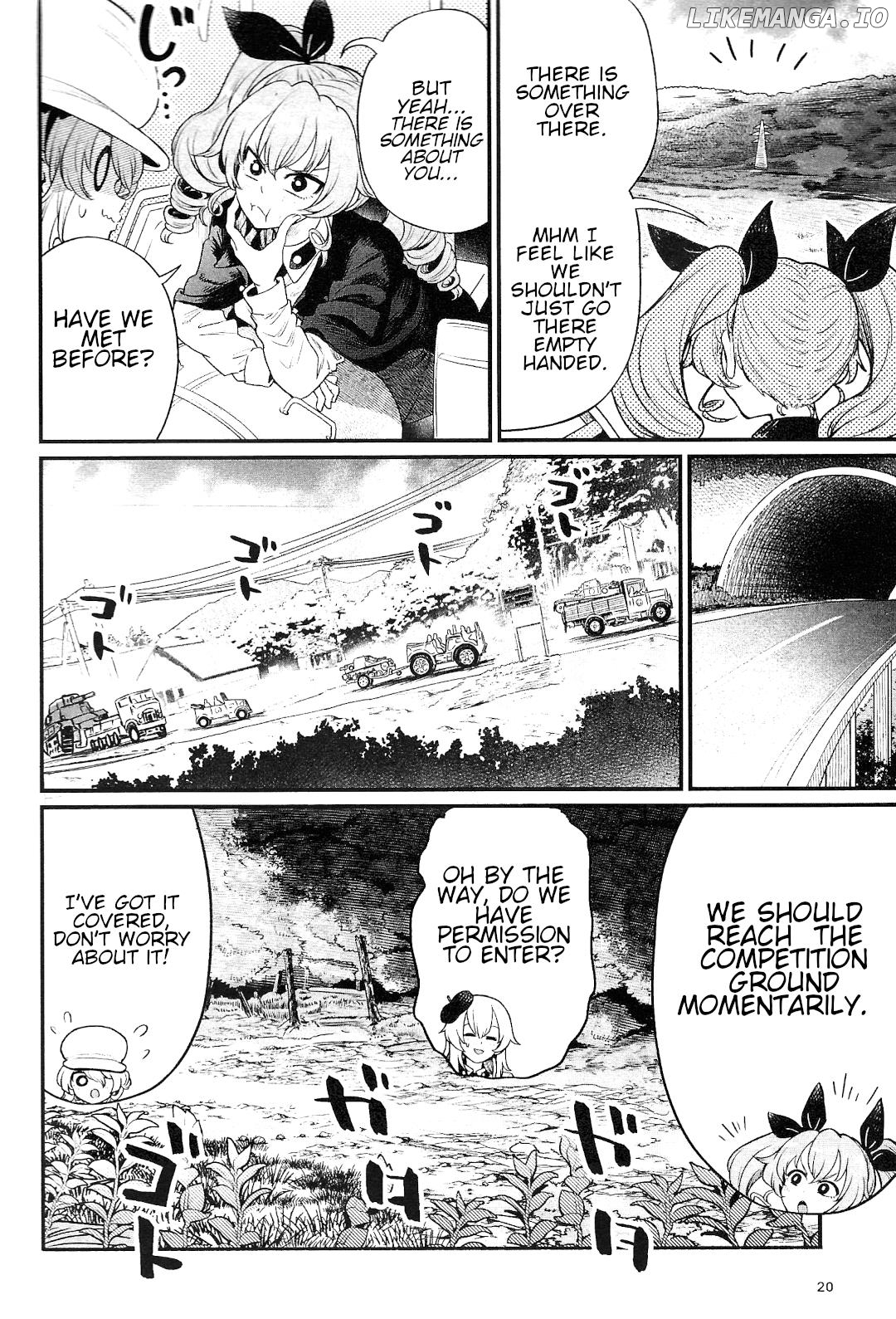 Girls und Panzer: Avanti! Anzio Koukou chapter 9.1 - page 18