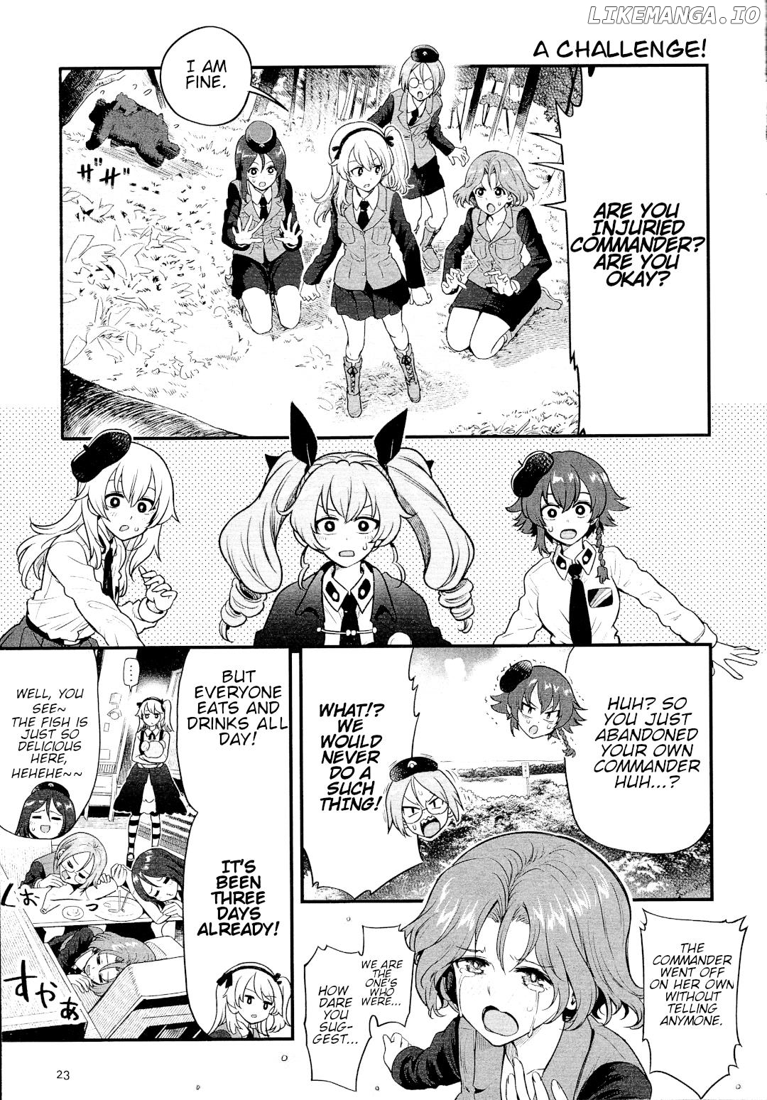 Girls und Panzer: Avanti! Anzio Koukou chapter 9.1 - page 21