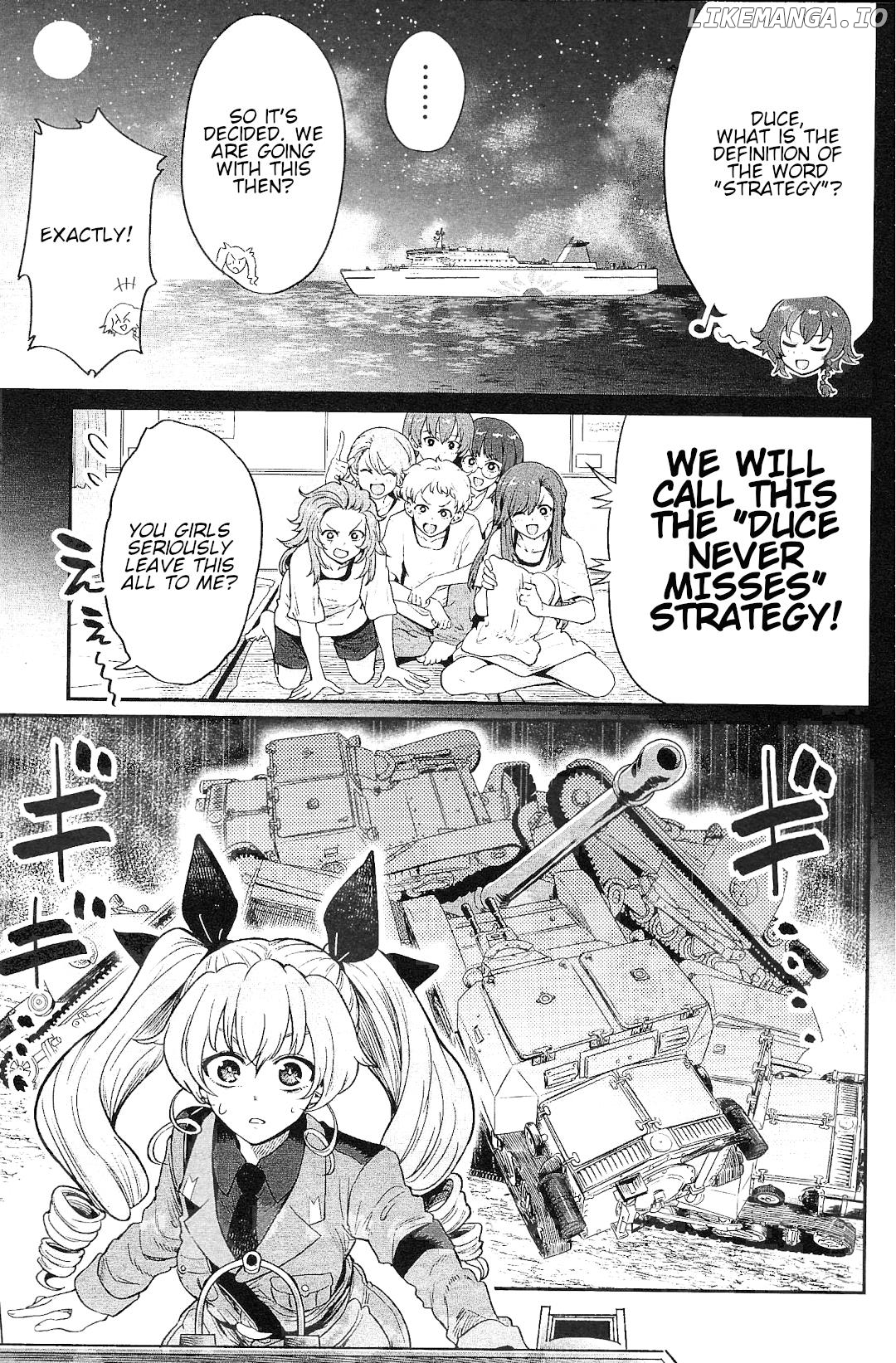 Girls und Panzer: Avanti! Anzio Koukou chapter 9.1 - page 35